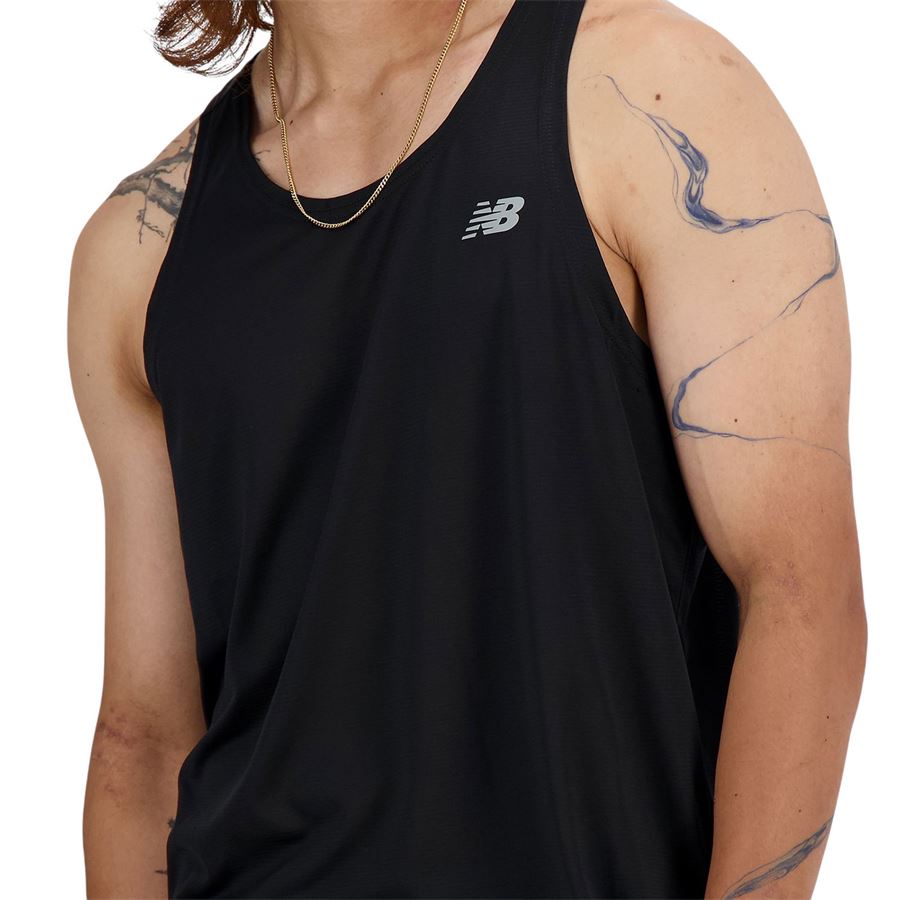 Sport Essentials Singlet canotta da uomo New Balance | MT41220BK